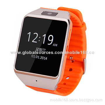 1.54-inch Bluetooth watch, MTK6260A, 8GB, 300mAh Li-ion battery